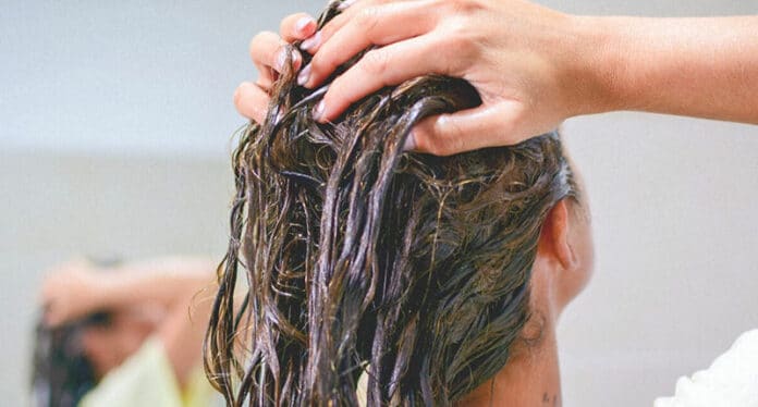 Dry scalp treatment