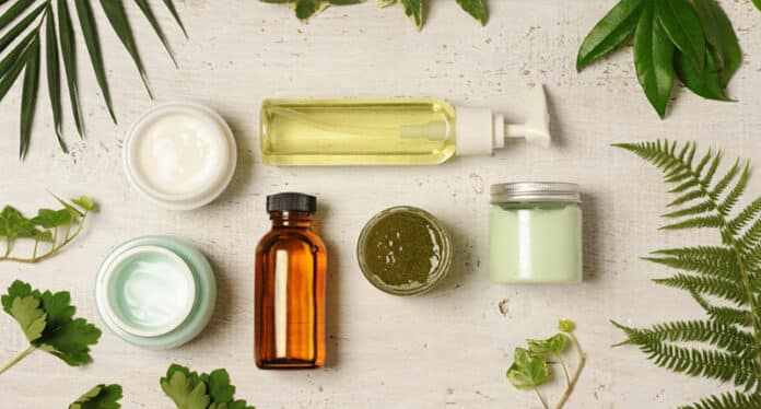 Organic skincare products