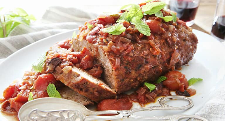Turkey Meatloaf with Oatmeal: A Fiber-Rich Twist