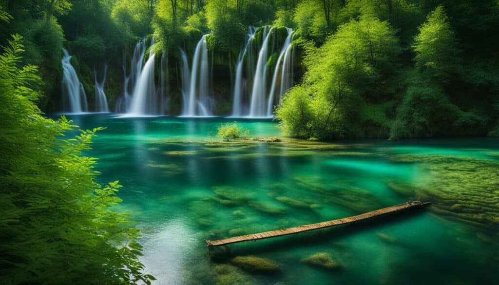 Stunning Waterfalls at Plitvice Lakes National Park