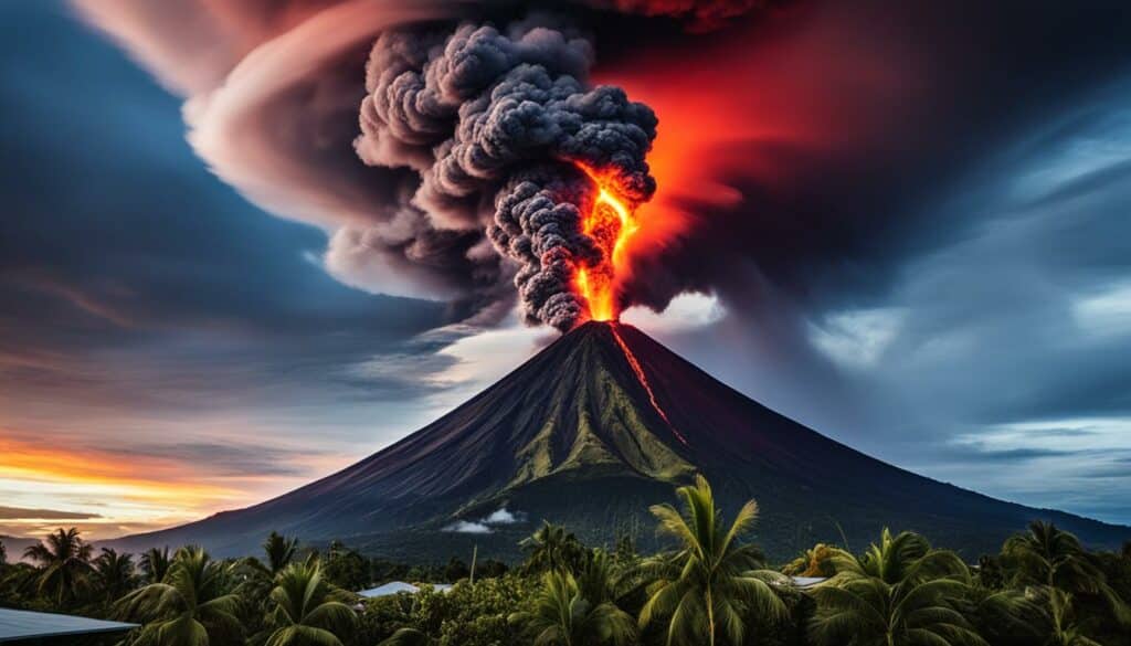 mayon volcano eruption